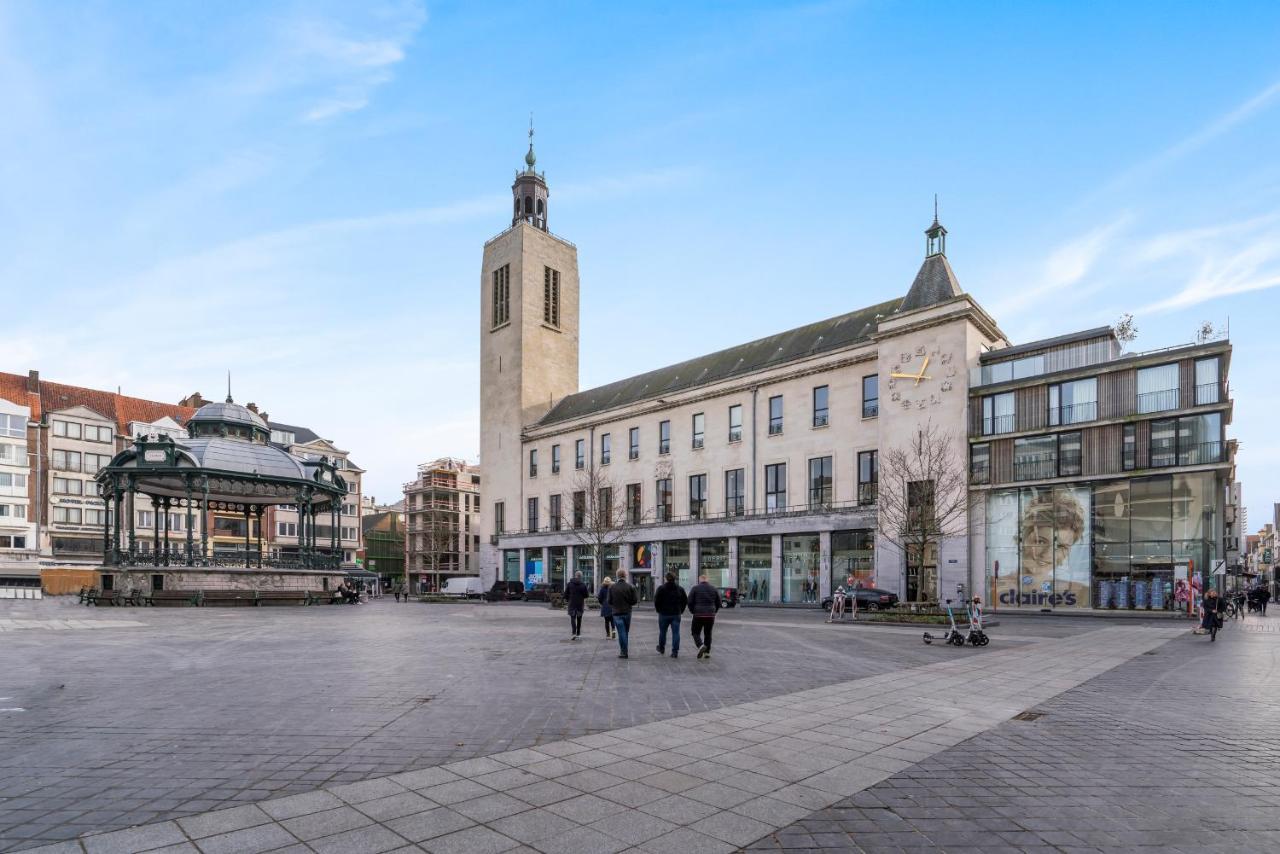 Ruim En Warm Appartement In De Winkelstraat Van Oostende Εξωτερικό φωτογραφία